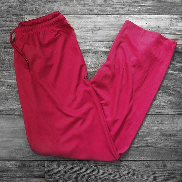 Nike Pants - Nike Dri-Fit Red Jersey pants, size Med